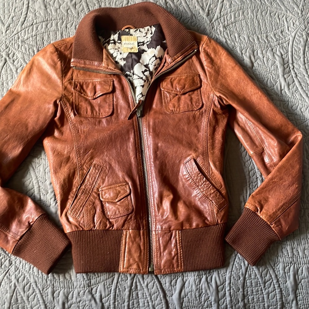 Fossil Genuine Leather jacket